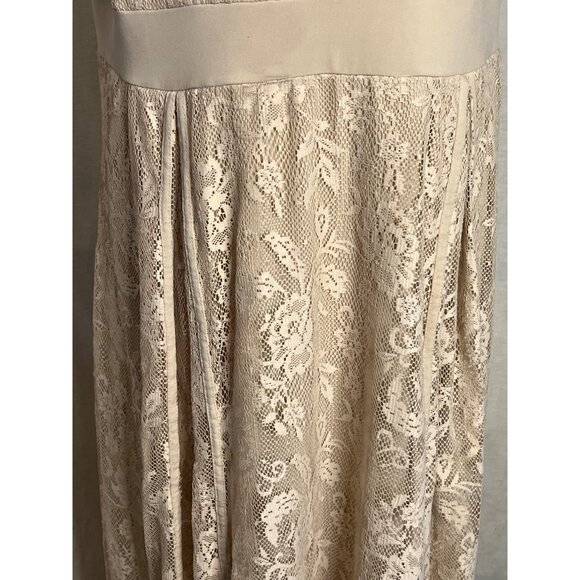 Candlelight women’s 2X Maxi Formal Lace Ivory Mother of the Bride - Picture 8 of 12